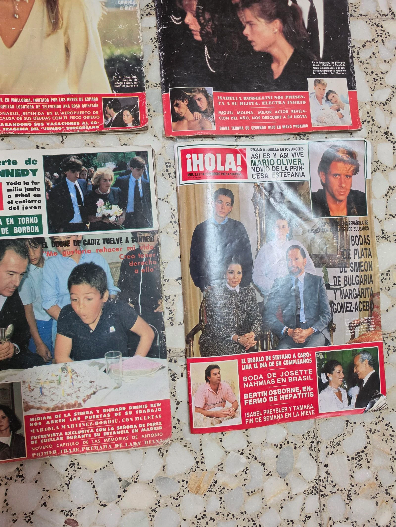 Lote de 12 revistas "Hola" antiguas, – photo 8